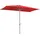 Schneider SCHIRME Porto rot, Obermaterial: 100% Polyester, Standschirme, Stahl/Polyester