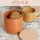 KitchenCraft Idilica runder Vorratsbehälter Terracotta 12 x 12 cm