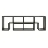 Costway TV-Lowboard 3850 cm Grau Holz