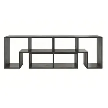 Costway TV-Lowboard 3850 cm Grau Holz