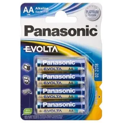 4er Blister Panasonic EVOLTA Batterie die neue Alkaline Batterien Mignon/AA