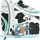 Tectake Stand-Up Paddle Board 288 x 77 x 22,5 cm blau