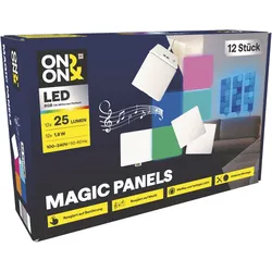 ON&ON LED Magic Panels 12er Set