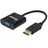 Equip DisplayPort auf VGA Adapter 0,15 m Schwarz