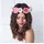 Partydeco Haarreif Blumenkranz | Bunt