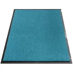 KARAT Schmutzfangmatte "Monochrom" - Teppich für Eingangsbereiche / 120 x 180 cm (Türkis)