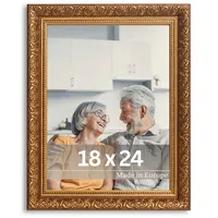 Victor Vintage Bilderrahmen „Rubens“ in 18x24 cm Braun Gold