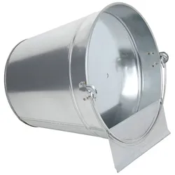 Geflügel Tränkeeimer, Eimertränke, Metall verzinkt, 8 Liter