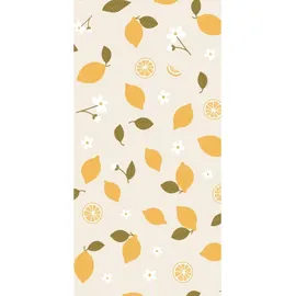 ib laursen Papier-Servietten 10x20 cm Zitronen, 10 x 20 cm