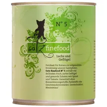 Catz Finefood Classic No. 5 Lachs & Geflügel 6 x 800 g