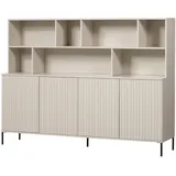 Woood Buffet Gravu 200 x 44 x 150 cm GRAU