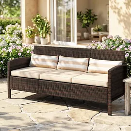 Outsunny 173 x 78 x 68 cm Braun