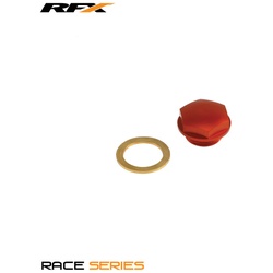 RFX Race Oil Filler Cap (Oranje) - KTM SX65 Oil Filler Cap Replacement