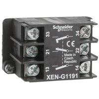 Schneider Electric Hilfsschalter ohne Sprungfunktion, Fronteinbau,1Ö+2S XENG1491