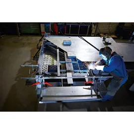 Bessey Gleitbügel kpl. für Baugröße SLV (Knebelgriff), Ausladung 120