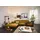 Musterring Ecksofa Leder 3-Sitzer Gelb