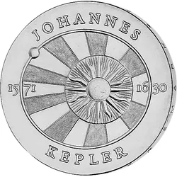 5 Mark DDR Gedenkmünze "400. Geburtstag Johannes Kepler"!