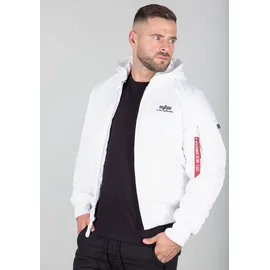 Alpha Industries Ma-1 Zh Back Print Jacke White / Black L