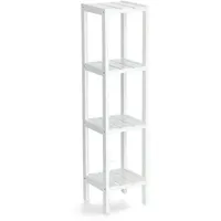 Zeller Standregal 22 x 22 x 92 cm Weiß