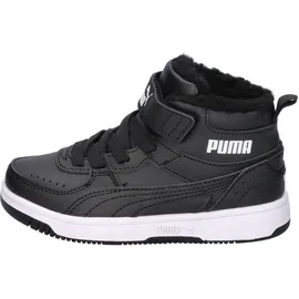 Puma Rebound Joy Fur Kinder Schwarz/Weiß 33