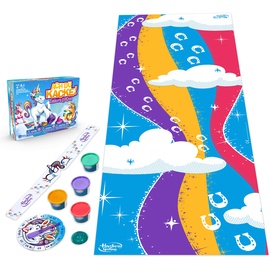 Hasbro Ach du Kacke: Einhorn-Edition, lustiges Kinderspiel, Multicolor