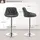 Woltu Barhocker 38,5 x 104 cm Grau
