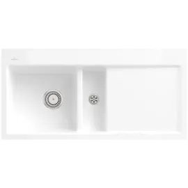 Villeroy & Boch Subway 60 flat links weiß alpin + Handbetätigung