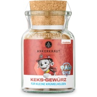 Ankerkraut Paw Patrol Kekse Gewürz, 60g im Korkenglas, Paw Patrol Figuren Marshall Edition, Weihnachten Keks zu Hause selber backen, Premium Qualität