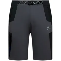 La Sportiva Wanderhose West Crest Shorts (leicht, optimale Bewegungsfreiheit) kurz grau/schwarz Herren