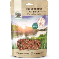 Wildes Land Hühnerbrust Hunde Snack WL Hühnerbrust mit Fisch 200g Hunde Snack