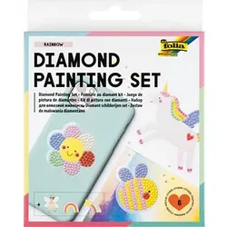 folia Diamond Painting Rainbow mehrfarbig