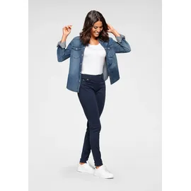 LAURA SCOTT Jerseyhose schmal Dunkelblau 19