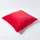 Homescapes Kissenbezug Homescapes 40 x 40 cm Rot