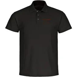 multifanshop Poloshirt - St. Pauli - Herzschlag - Druck braun - Polo