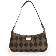 WOUF Studio Schultertasche Polyester Blue/Brown/Green
