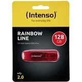 Intenso Rainbow Line 128GB rot