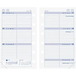 Brunnen Wochenkalendarium 7,6x12,7cm 1 Woche/2 Seiten 2026.