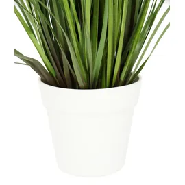 I.GE.A. Kunstpflanze I.GE.A. "Grasbusch", grün, B:20cm H:43cm L:20cm, Obermaterial: 100% Kunststoff, Kunstpflanzen, Kunstpflanze, Kunstgras