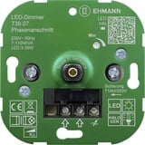 Ehmann 3900x0700 Unterputz Dimmer Geeignet für Leuchtmittel: Energiesparlampe, LED-Lampe, Halogenla