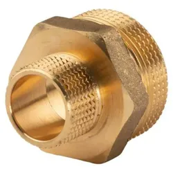 Messing Gewinde-Fitting Reduziernippel 1 1/4''AG (DN 32) - 3/4