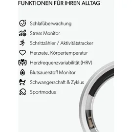 NEXTring My NEXTring N2 Silber matt Gr. 6