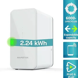 sunniva Balkonkraftwerk Bifazial 920 W inkl. 2,24 kWh Speicher + 2 x 460 W Solarmodule