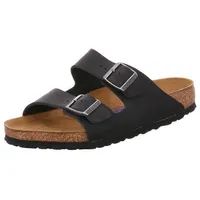 Birkenstock Arizona Weichbettung Naturleder geölt schwarz 42