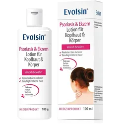 Evolsin Psoriasis & Ekzem Lotion Kopfhaut & Körper