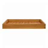 vidaXL Serviertablett 60x60 cm Massivholz Teak