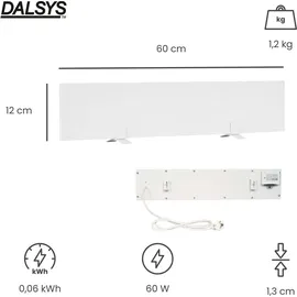 Dalsys Anti-Schimmel-Heizung 60 W Weiß