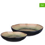 Björn 2er-Set: Obstschalen "Iris" in Beige