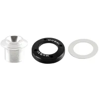 bbtisg Fahrrad Kurbelgarniturschraube, M18/M30 Kurbelarmbolzen Set Selbstabziehende Kurbelarmschrauben Set Selbstabziehend Sram Kurbelarmschraube für SRAM Spare Dub (Silber)