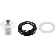 bbtisg Fahrrad Kurbelgarniturschraube, M18/M30 Kurbelarmbolzen Set Selbstabziehende Kurbelarmschrauben Set Selbstabziehend Sram Kurbelarmschraube für SRAM Spare Dub (Silber)