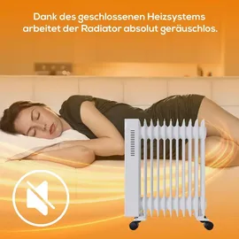 Tronitechnik Ölradiator TT-OR 311 2500 W Weiß